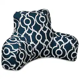 Majestic Home - Reading Pillow Athens Navy - Blue