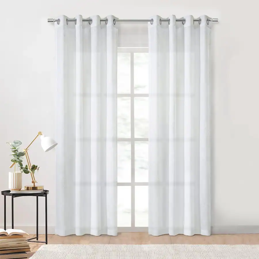 Commonwealth Home Fashions Habitat Diamante Sheer Grommet Exclusive ...