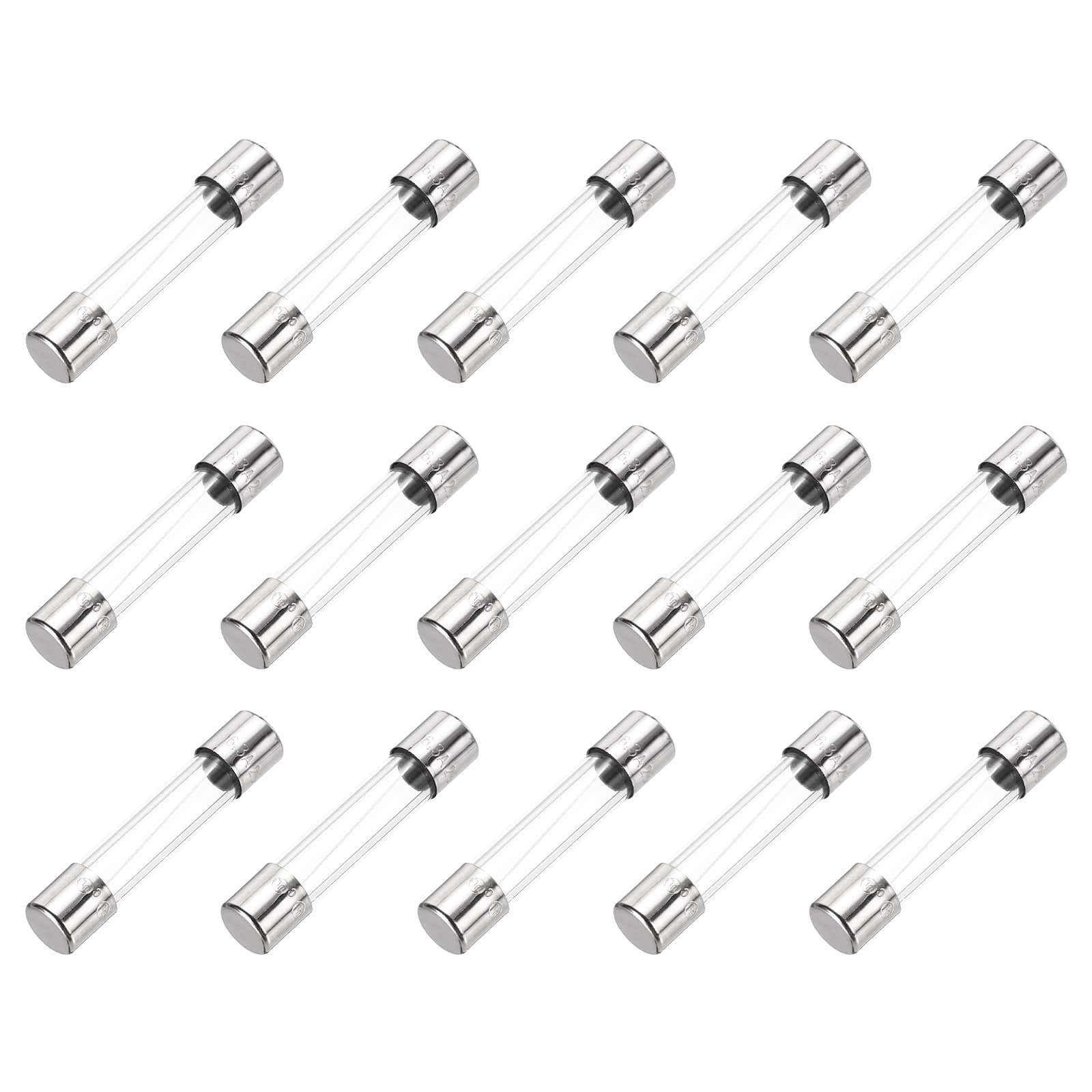 Unique Bargains - 6.3A 250V 6x30mm Time Delay Glass Fuse UL Listed Slow Blow Fuse for Home Appliances 15pcs price history on PriceWatchPro