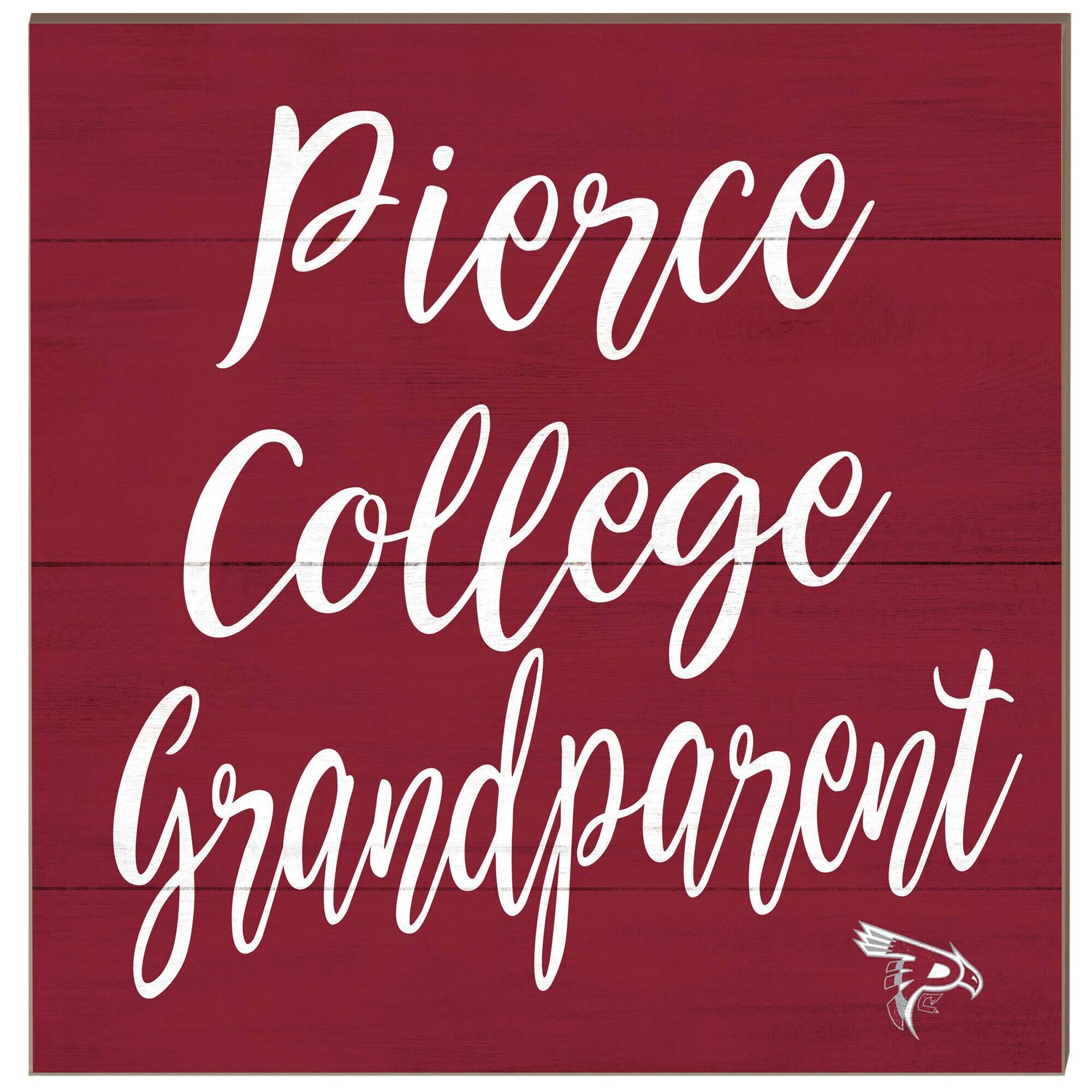 Pierce College Raiders 10'' x 10'' Grandparent Plaque