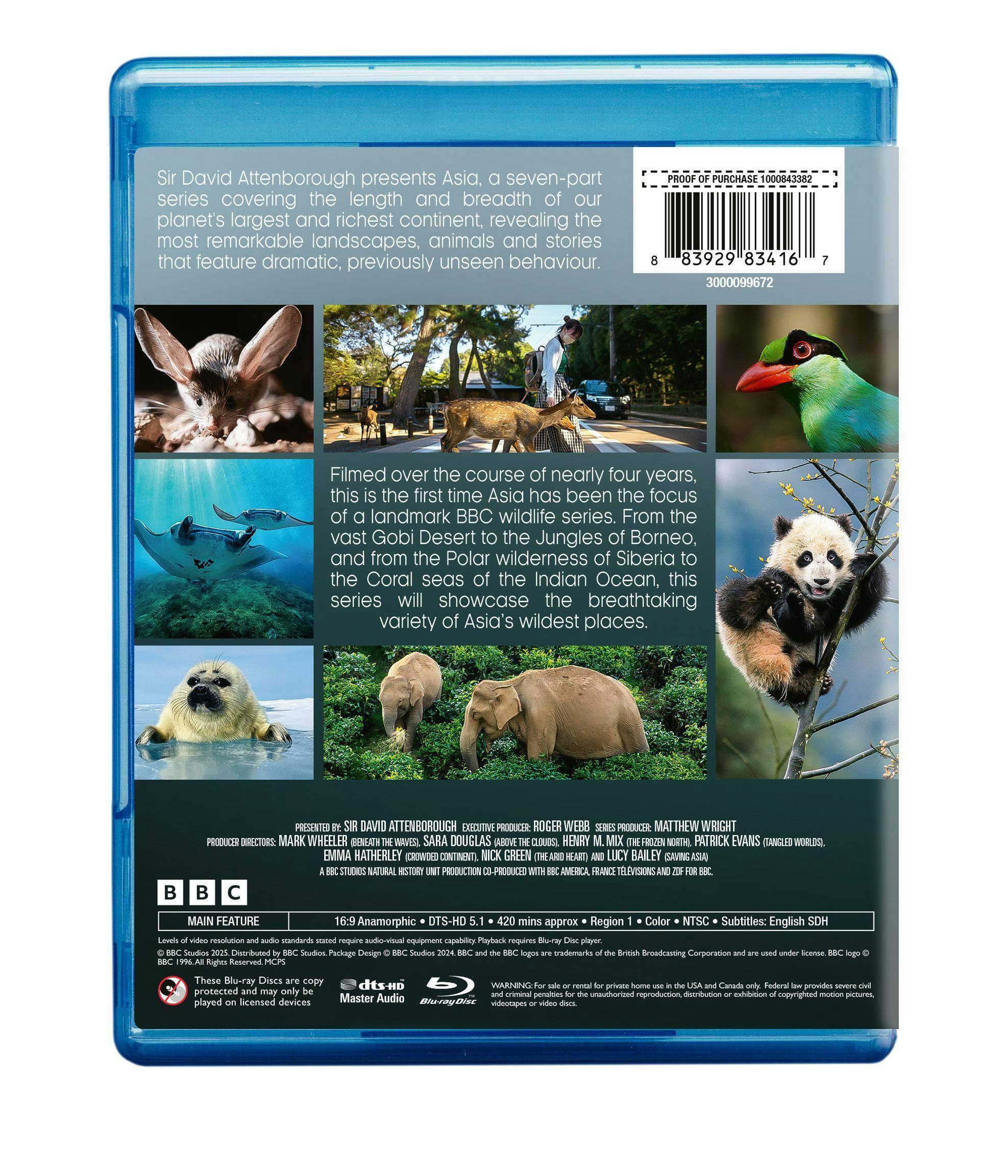 Back. Asia [Blu-ray].