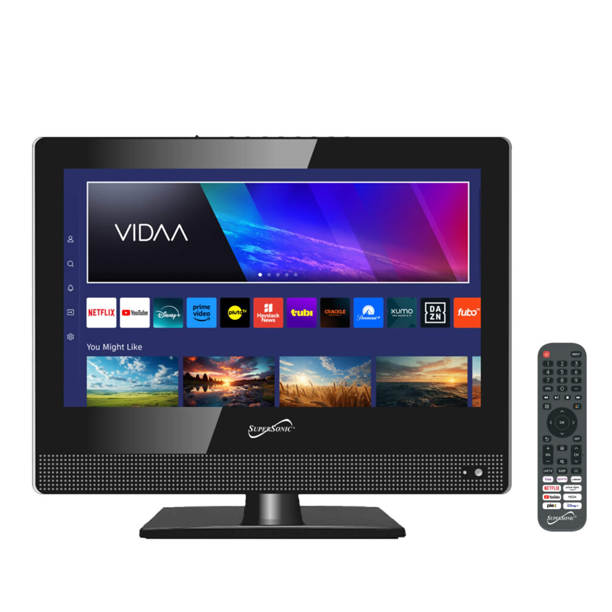 Supersonic - Super Sonic 15 Inch Widescreen LED HDMI Smart TV in Black price history on PriceWatchPro