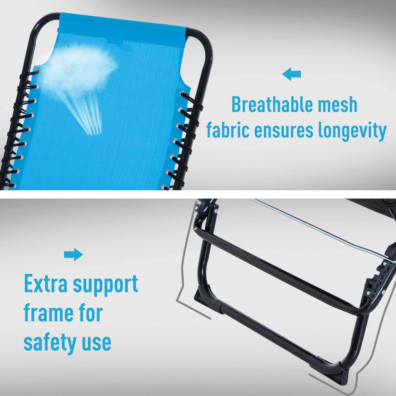 Breathable mesh fabric ensures longevity

Extra support frame for safety use