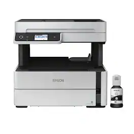 Epson - EcoTank ET-M3170 Wireless Monochrome All-in-One Supertank Printer - White