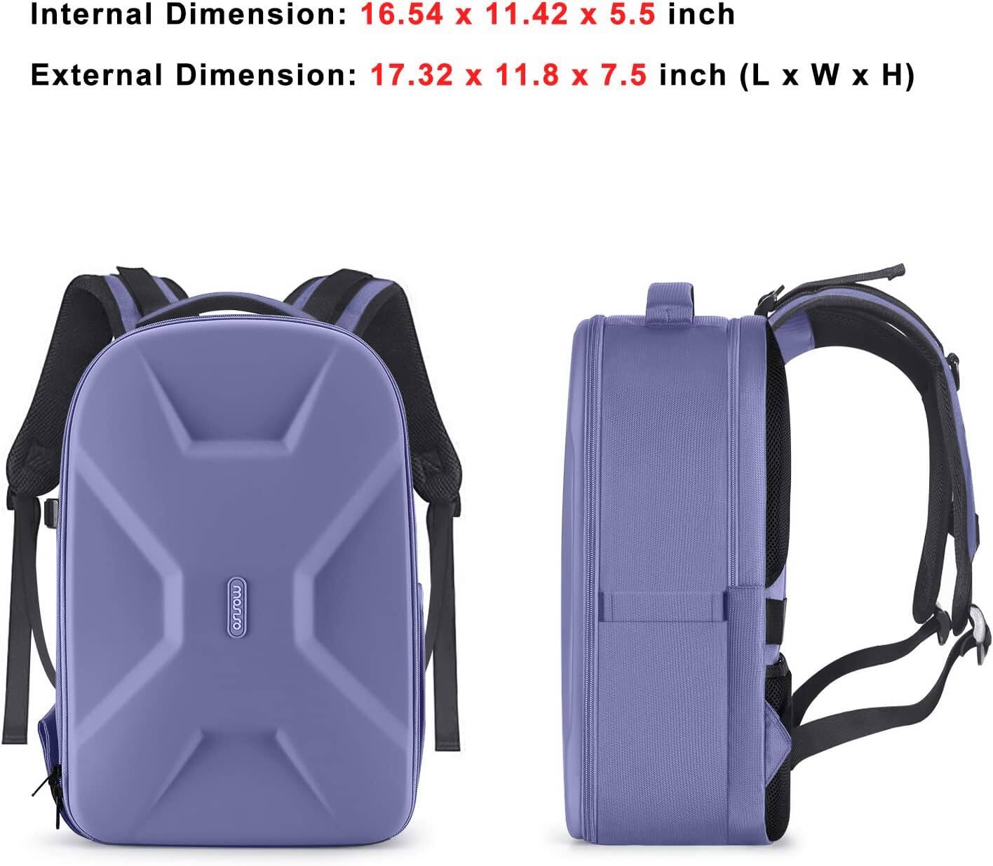 Internal Dimension: 16.54 x 11.42 x 5.5 inch  
External Dimension: 17.32 x 11.8 x 7.5 inch (L x W x H)