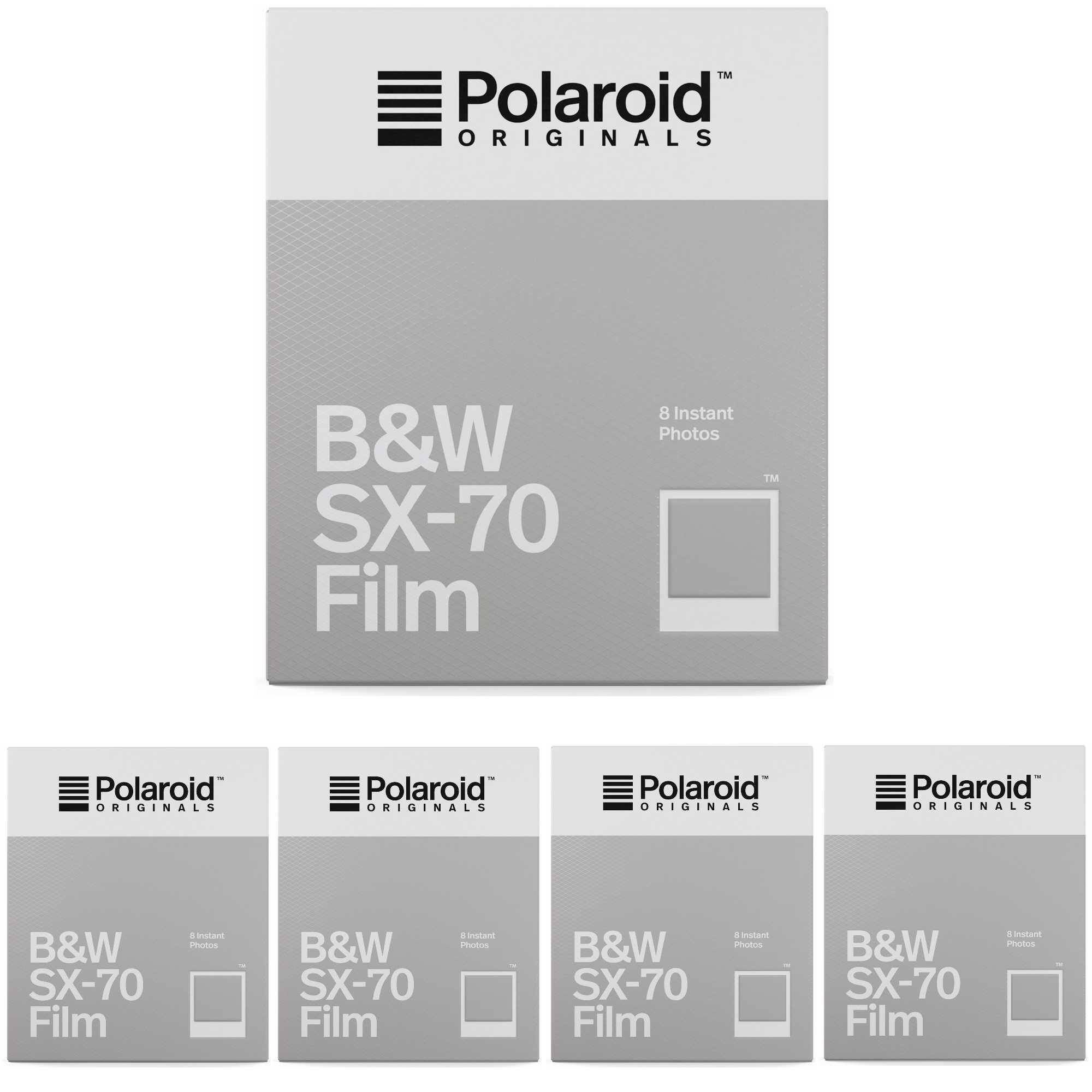 Polaroid ORIGINALS  
B&W SX-70 Film  
8 Instant Photos  

Polaroid ORIGINALS  
B&W SX-70 Film  
8 Instant Photos  

Polaroid ORIGINALS  
B&W SX-70 Film  
8 Instant Photos  

Polaroid ORIGINALS  
B&W SX-70 Film  
8 Instant Photos