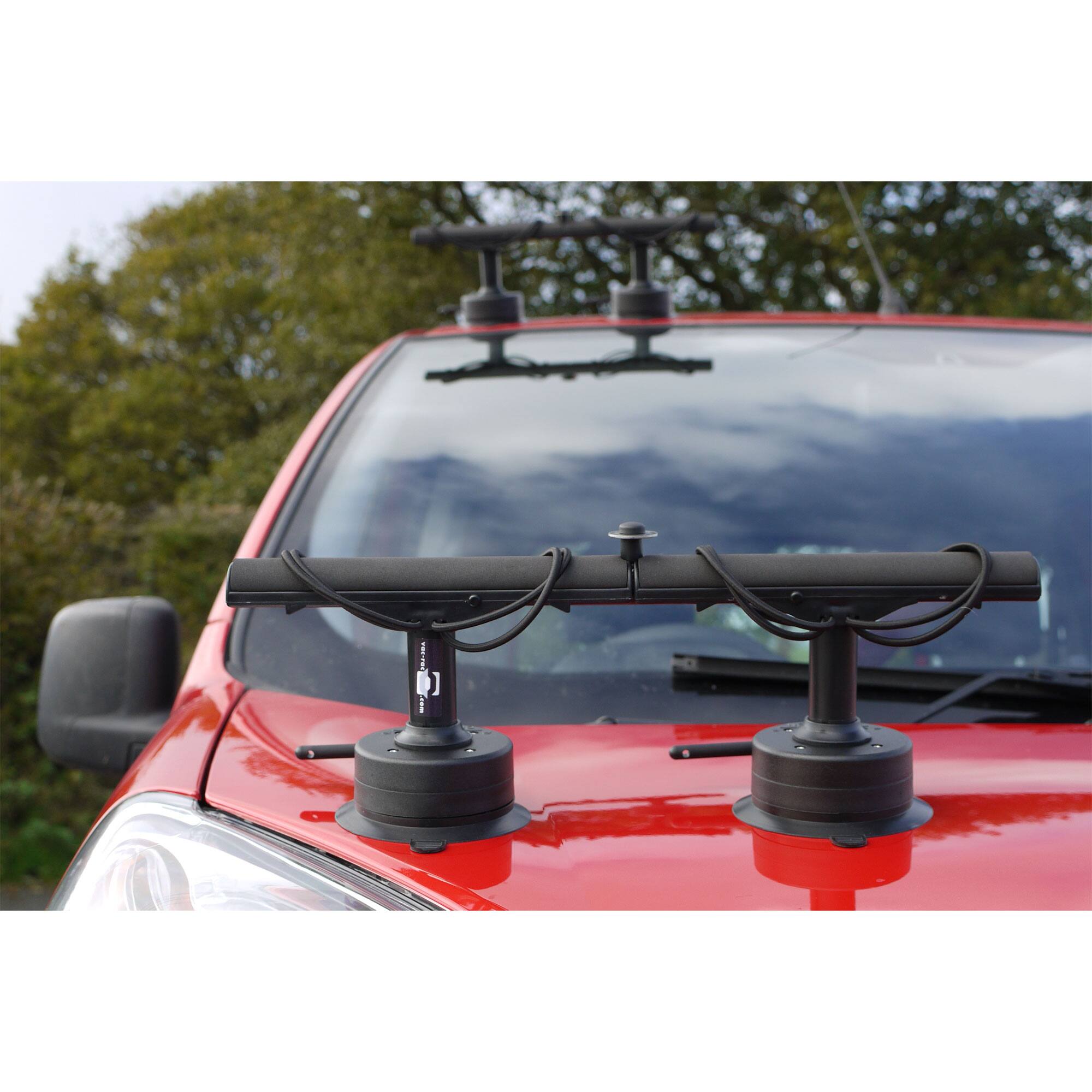 Alt View 3. Vac Rac - Vac Rac Pro Standard Vacuum Base T Bar Design Rod Rack Holds Up To 8 Rods, Black - Black.