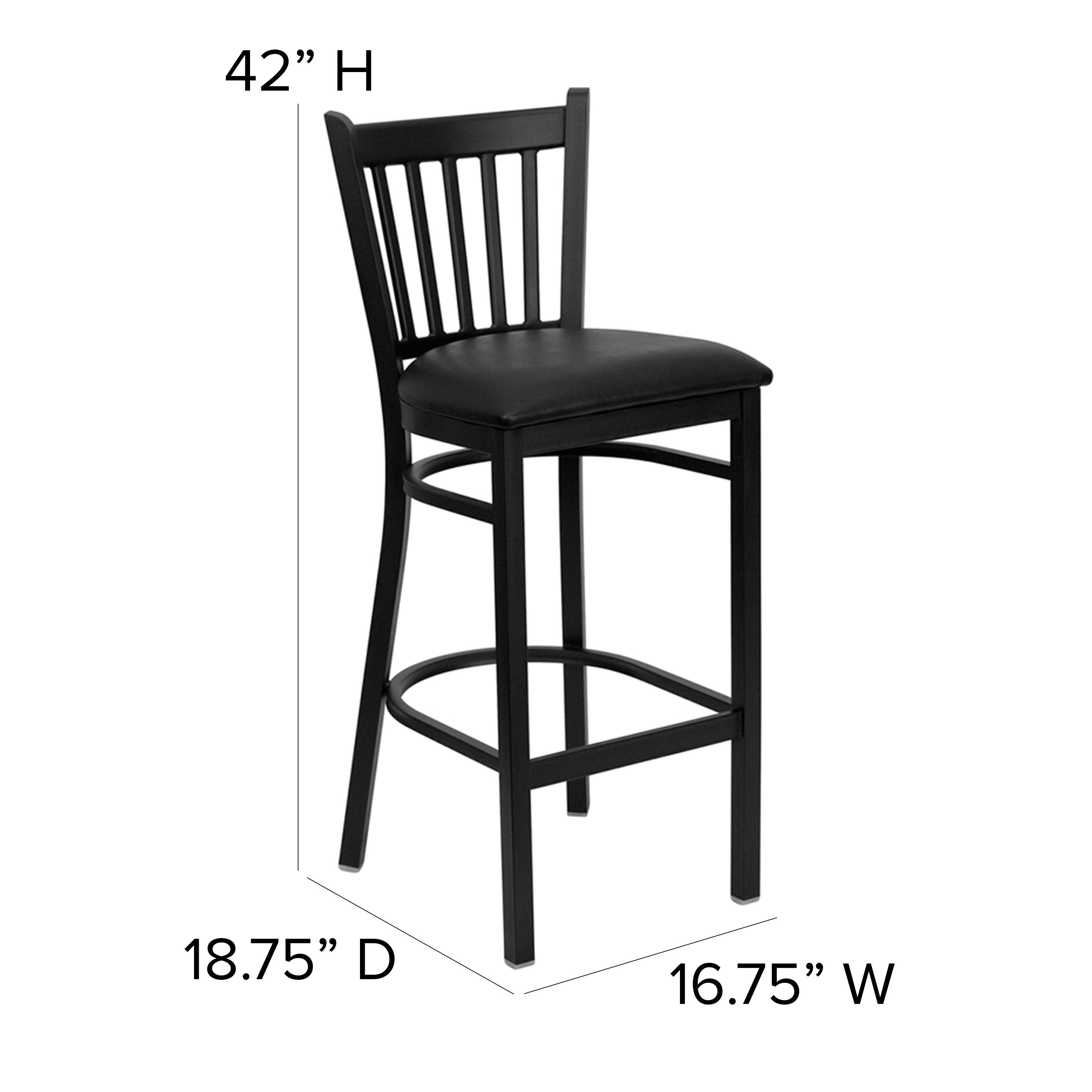 42" H  
18.75" D  
16.75" W
