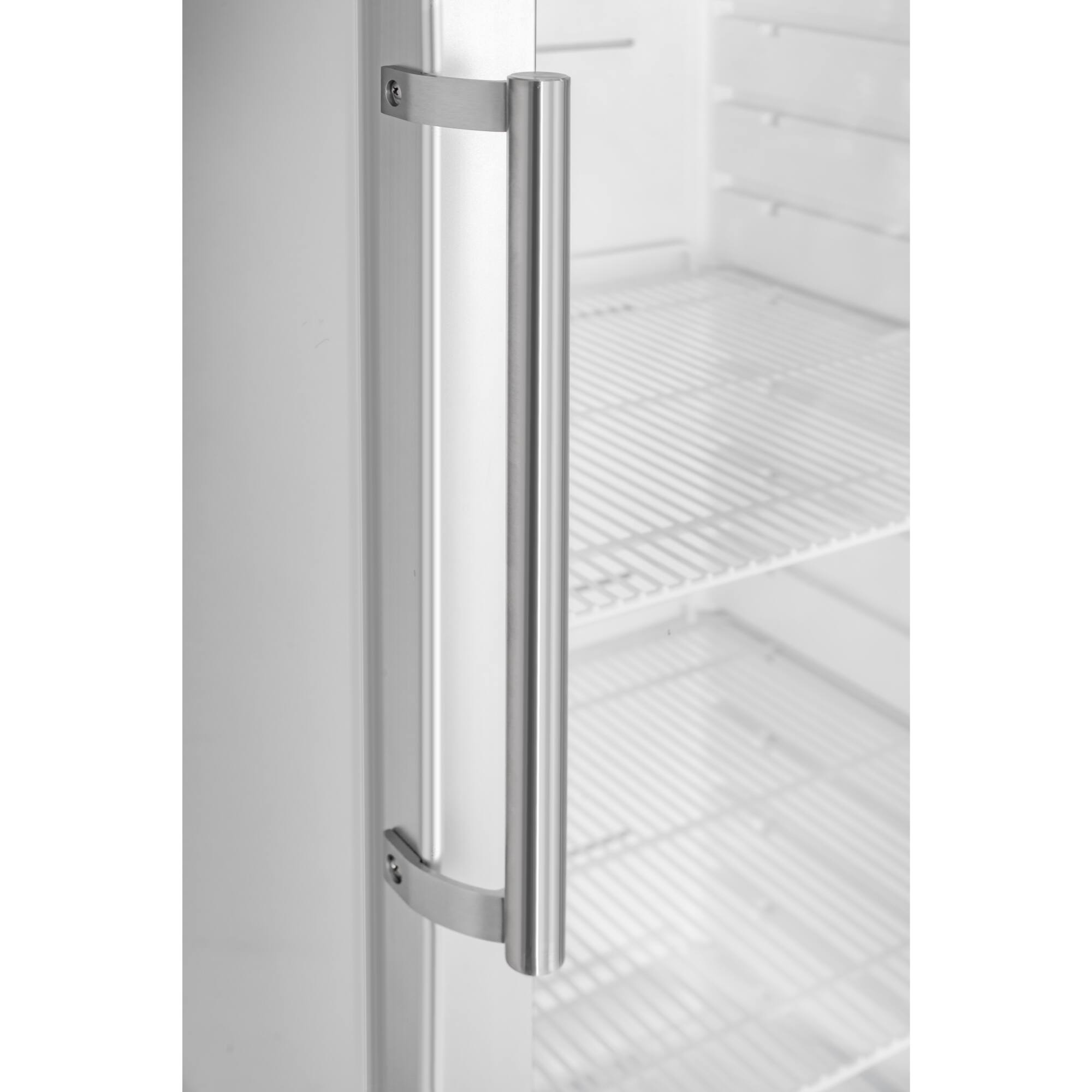 Alt View 4. Koolmore - 24 in. 12 cu. ft. Commercial Auto Defrost Glass Door Reach-In Freezer in White (KM-RIF-1GD12C-A) - Stainless steel.