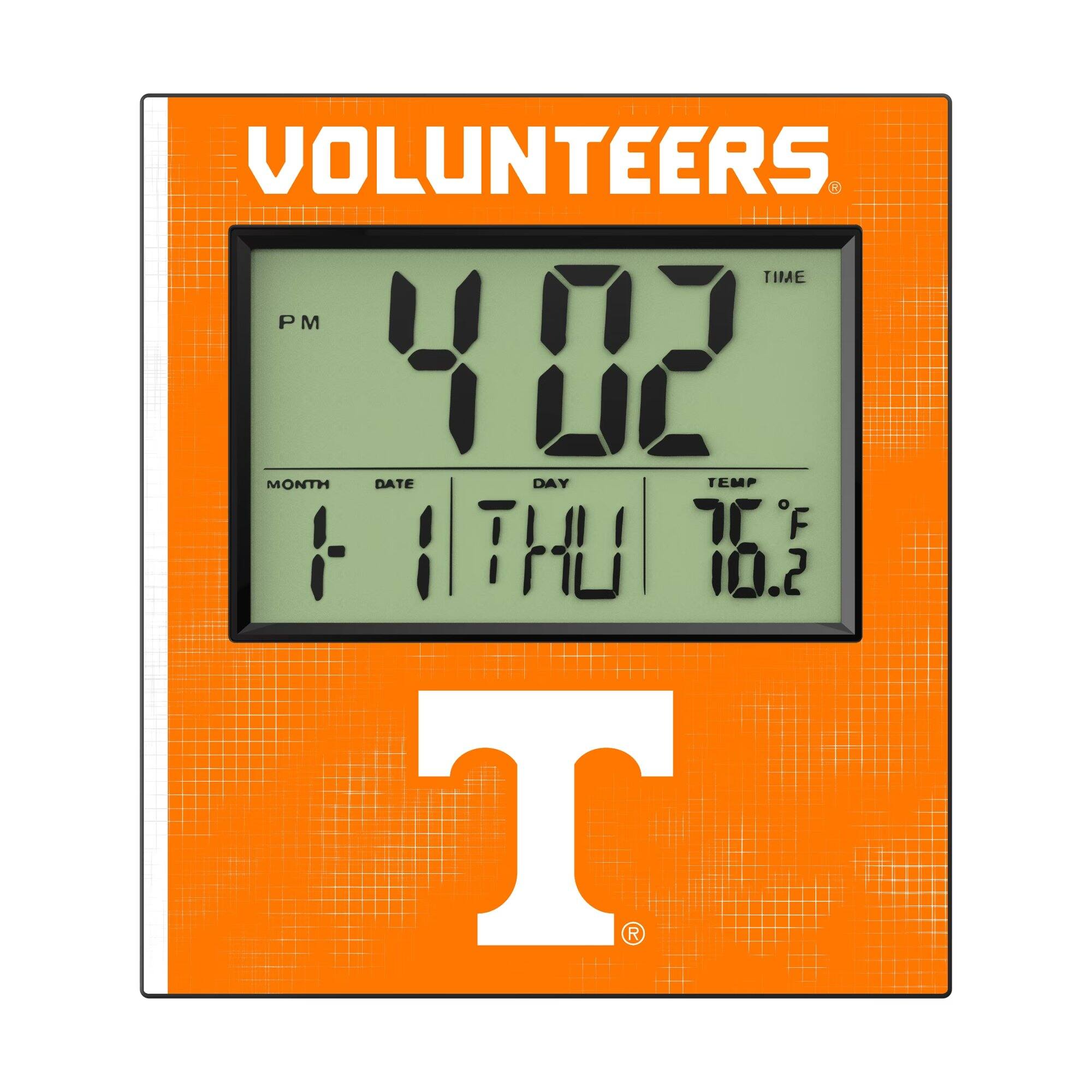 VOLUNTEERS

TIME: 4:02 PM

MONTH: 1

DATE: 1

DAY: THU

TEMP: 76.2°F