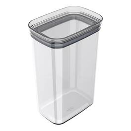 OU - Airtight Food Storage Container 9.7cup, Plastic Food Storage Container with Leak Proof Lid - Clear