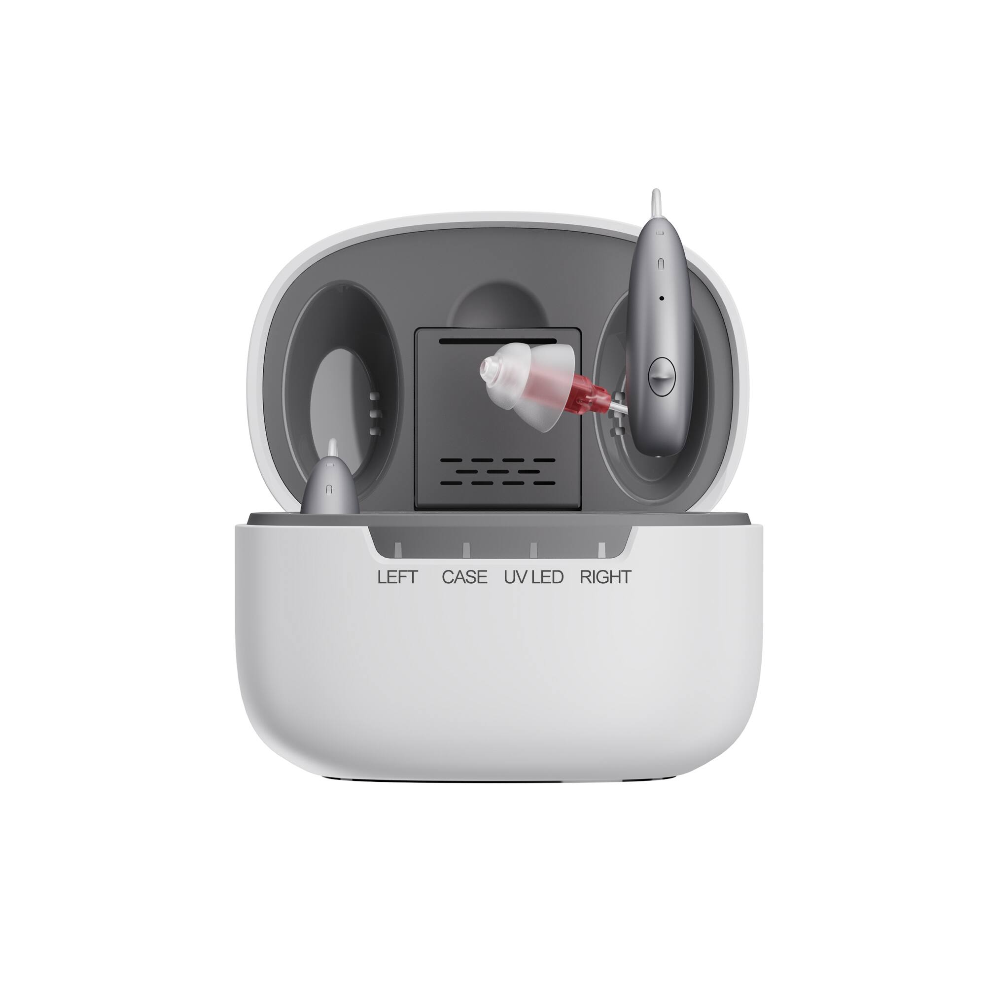 LEFT CASE UV LED RIGHT