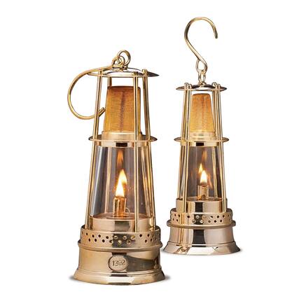 Front. Kings County Tools - 10-Inch Miners Oil Lamp.