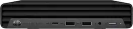 HP - Refurbished EliteDesk 800 G6-MINI Desktop - Intel Core i5-10500T - 8GB Memory - 256GB SSD - Black