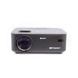 Emerson - EVP-2001C 150" Portable Projector with 100" Portable Screen - Black
