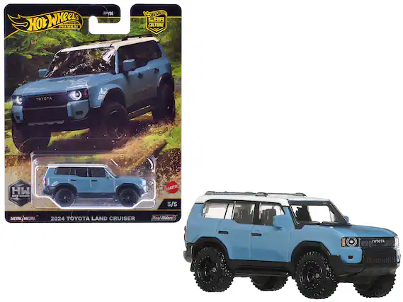Hot Wheels Premium
FPY86
Hot Wheels Car Culture
2024 Toyota Land Cruiser
Metal | Metal
5/5
Real Riders
Mattel
HW Off Road
Hot Wheels