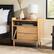 Alt View Zoom 12. Walker Edison - Mid-Century Modern Solid Wood Tray-Top Nightstand - Natural Pine.