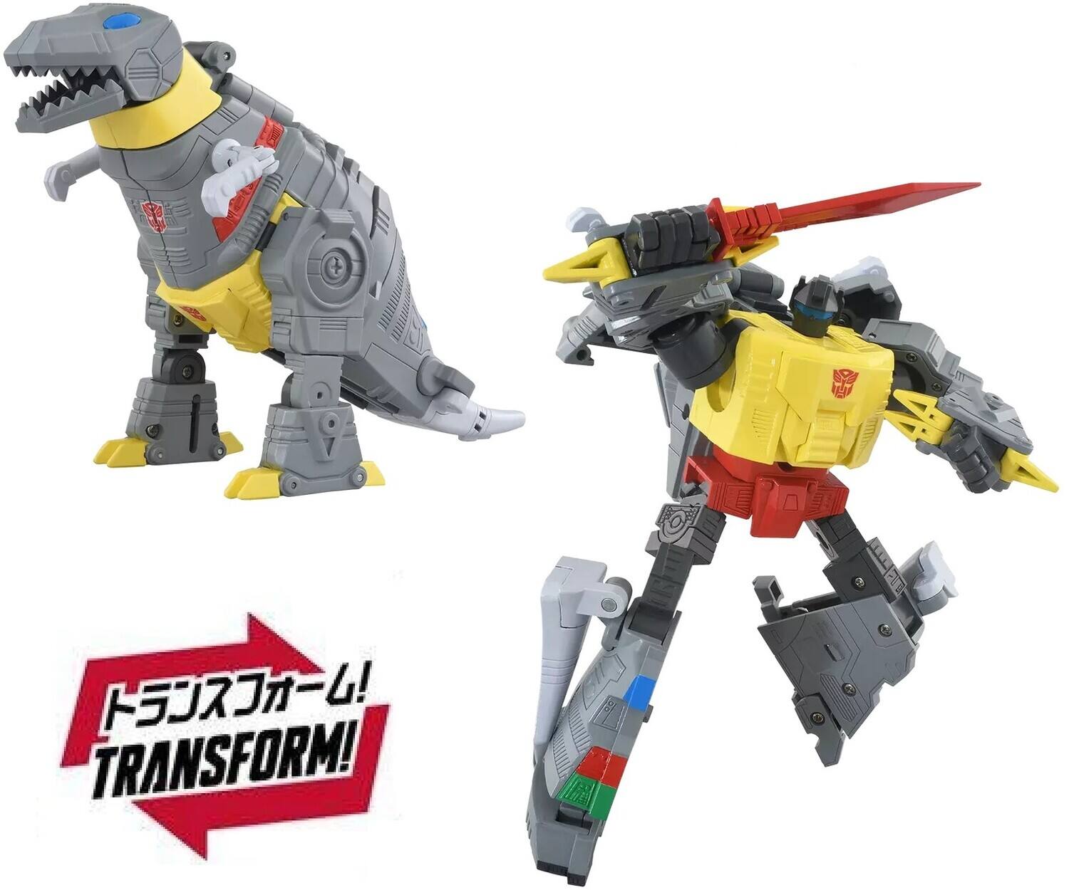 Transformers - Takara Tomy: Missing Link - C-13 Grimlock Anime Type Action Figure - COLLECTIBLES