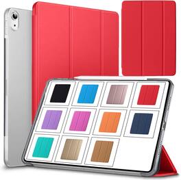 DuraSafe Cases - iPad mini 6 8.3 inch 2021 Trifold PC Smart Case A2567 A2568 A2569 MLWL3 MK7R3 MK7M3 MK7P3 MK7Q3 MLX43 MK8E3 MK8G3 MK893 - Red