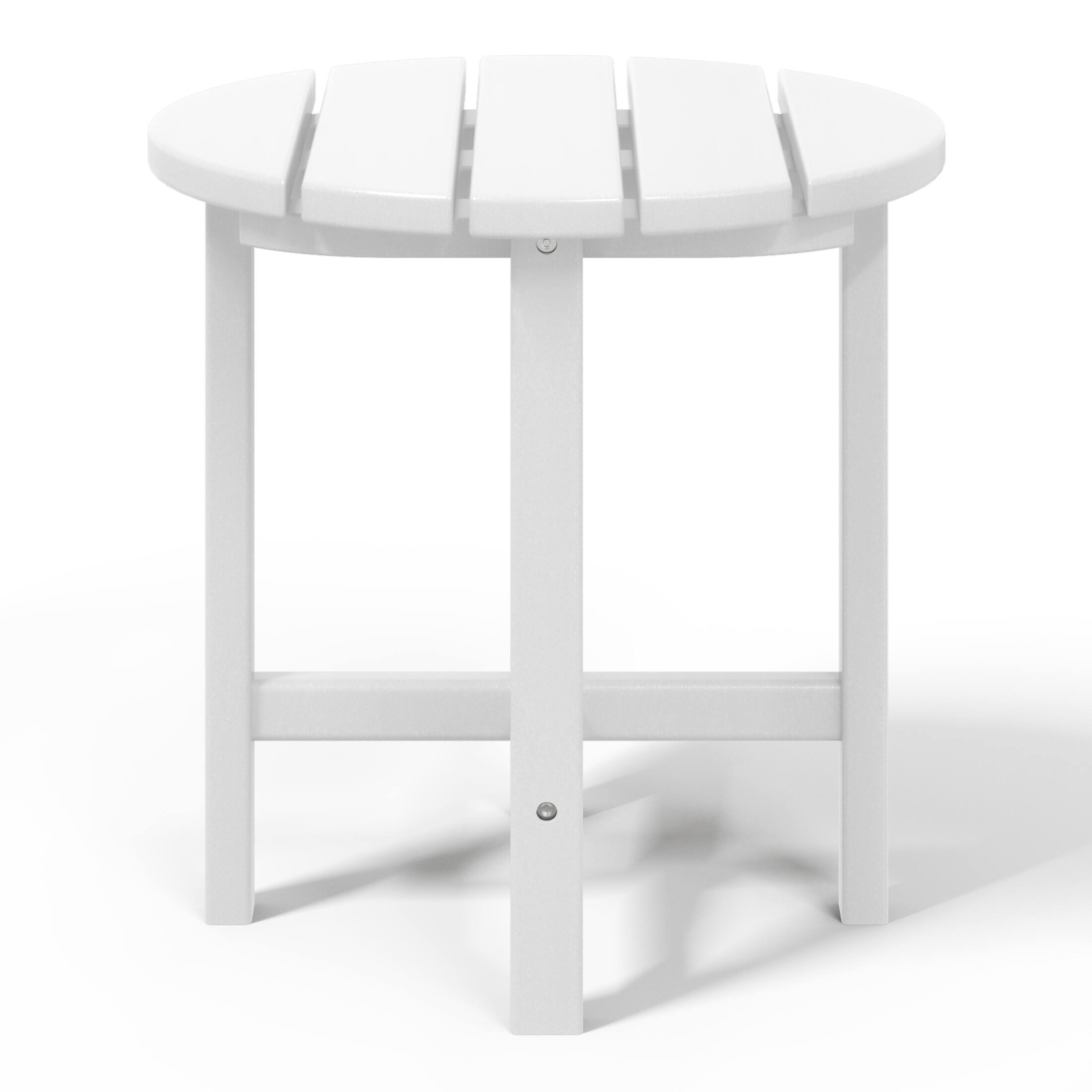 Alt View 2. WestinTrends - WestinTrends Dylan Outdoor Adirondack Chair With Ottoman And Side Table 5-Piece Set - White.