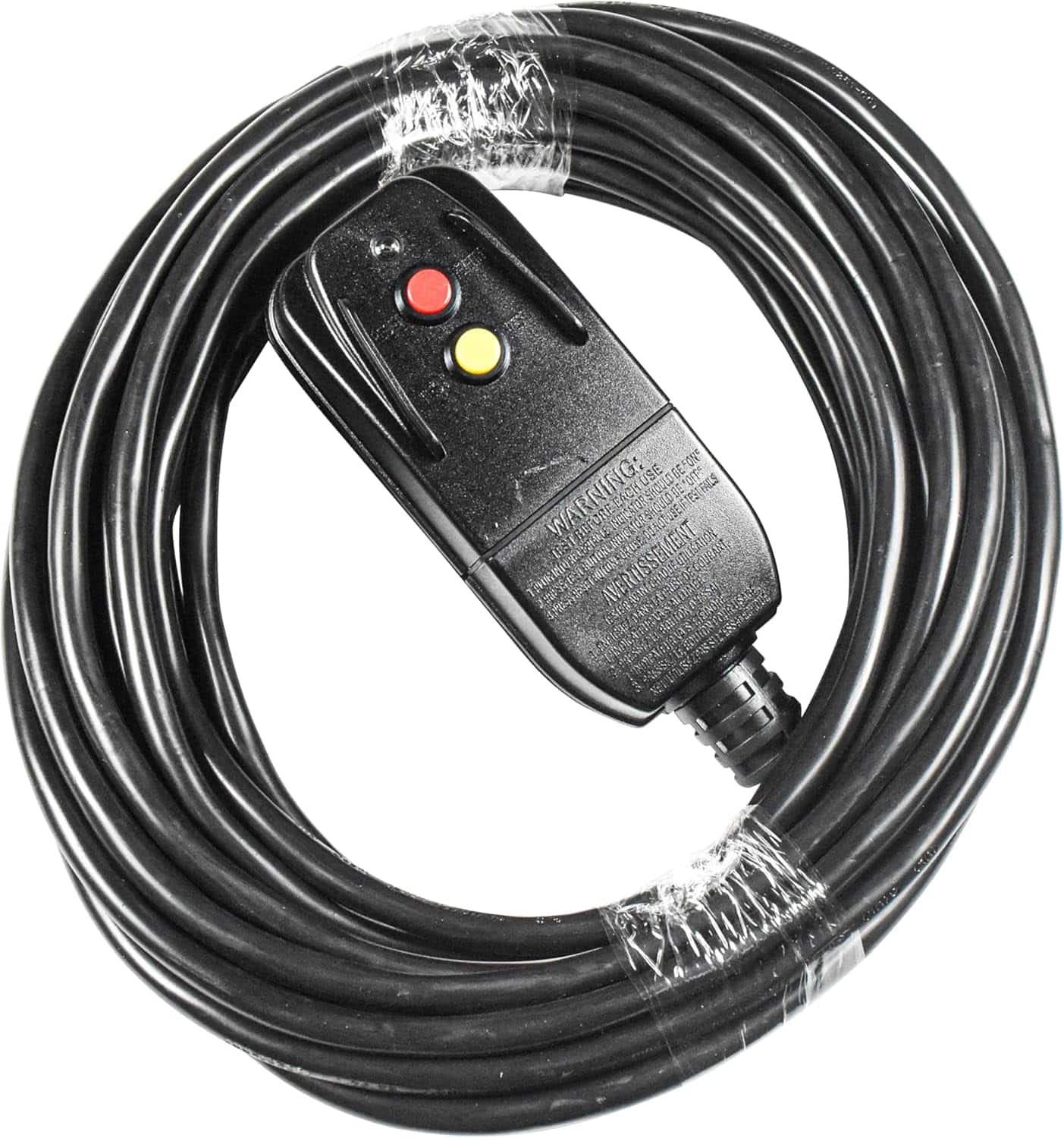 HQRP - GFCI AC Power Cord Replacement for Ryobi, Homelite, Ridgid Electric Pressure Washer 290426022, 2-Prongs, 36 ft - Black