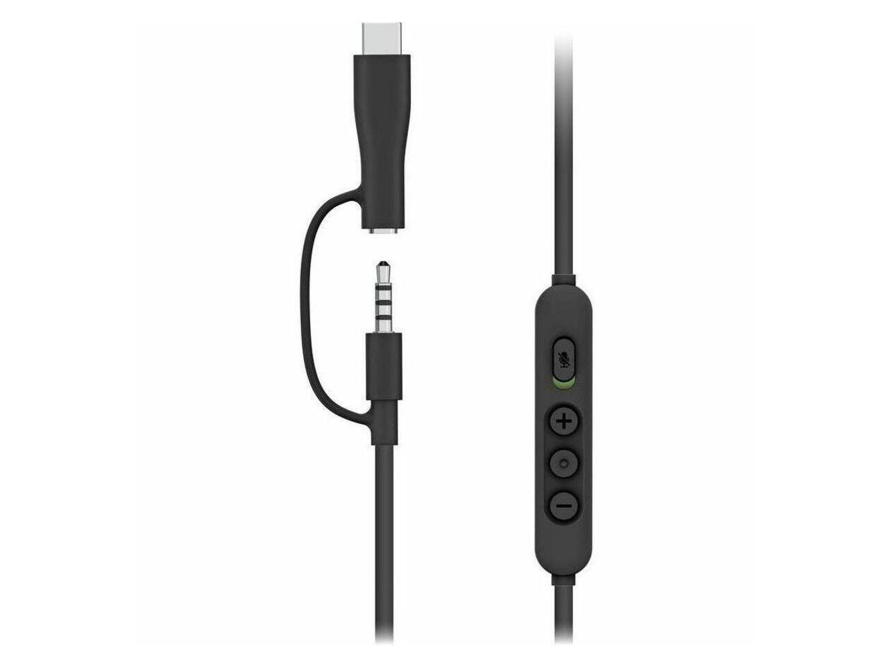 Alt View 3. Belkin - Belkin SoundForm Inspire high-quality Wired Over-Ear Headset for Kids - Black - Black.