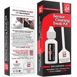 Photographic Solutions - Sensor Cleaning Swab Kit - Aeroclipse, 24mm