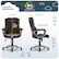 Alt View 11. Serta - Garret Bonded Leather Executive Office Chair with Premium Cushioning - Brown.