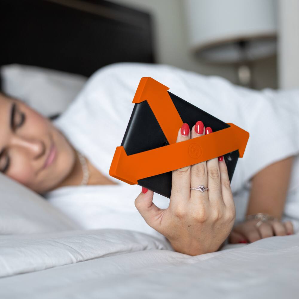 Left. Strapsicle - Hand Strap for Kindles & Kobos - Paperwhite 2024 & 2021 - 2 Straps - Lightweight Grip - Large - Burnt Orange - Burnt Orange.