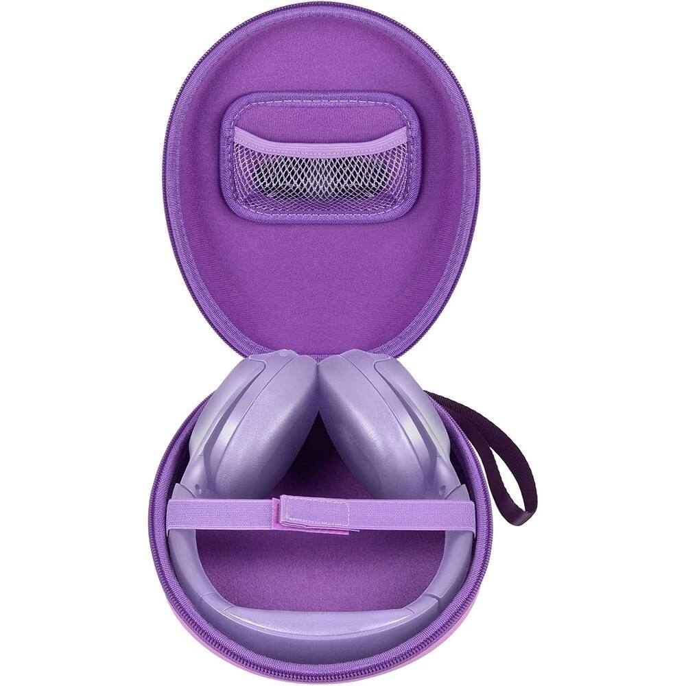 ACJPR - Universal Hard Headphone Case – Protective Travel Carrying Box - Purple