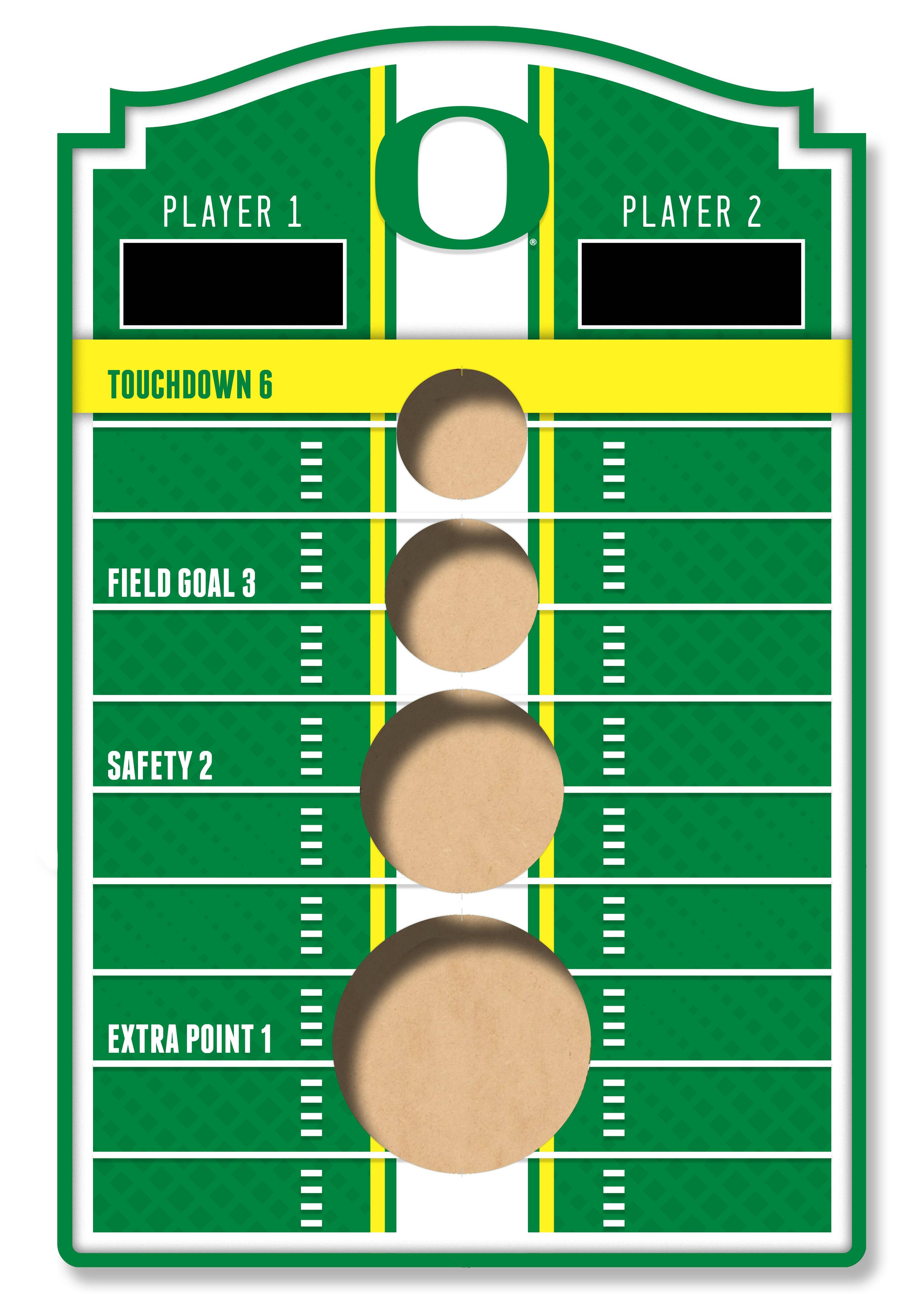 Oregon Ducks Hanging Bean Bag Toss Game