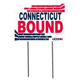 Jardine - UConn Huskies 18'' x 24'' Bound Yard Sign - White