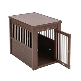 New Age Pet - ECOFLEX Dog Crate End Table - Russet Medium