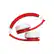 Angle. Tonies - Wired On-Ear Headphones - Red.