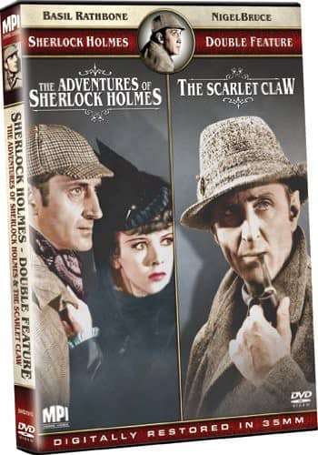 The Adventures of Sherlock Holmes / The Scarlet Claw  - DVD