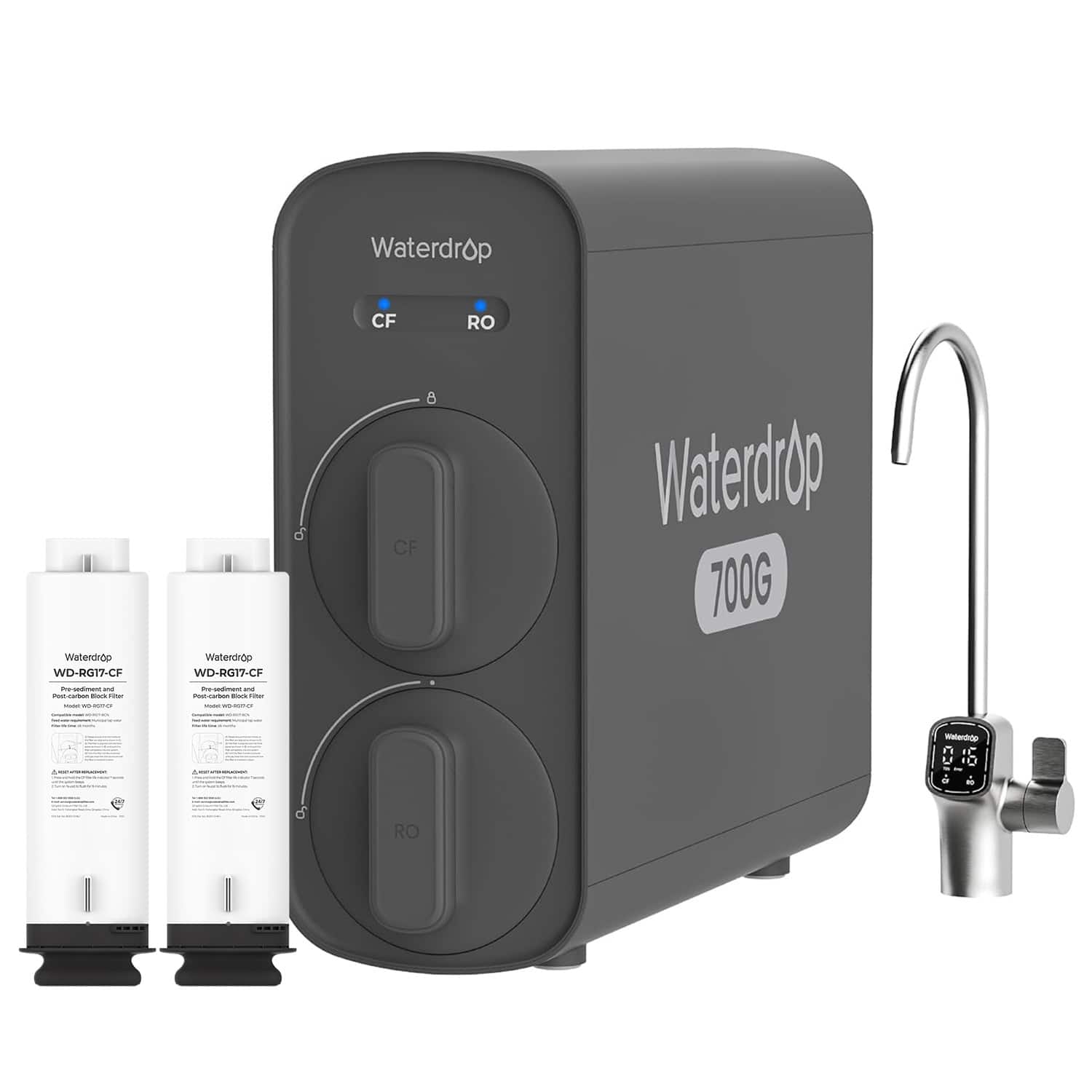 Waterdrop WD-RGT7-CF  
Waterdrop WD-R017-CF  
Waterdrop CF RO 8 CF RO  
Waterdrop 700G