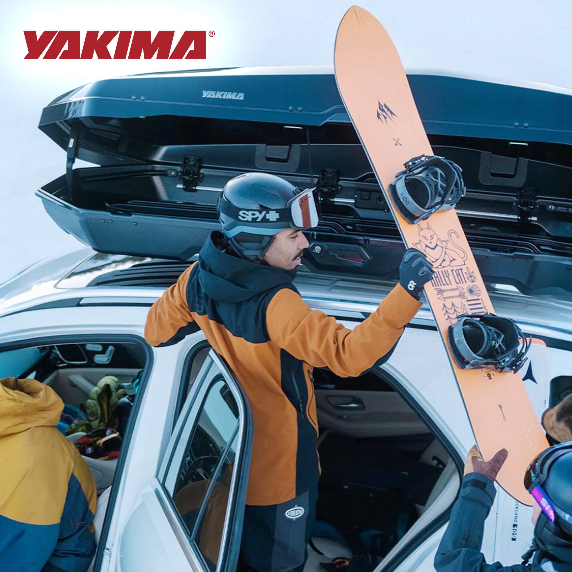 Yakima CBX XXL Roof Top Cargo Rugged Carrier Box Fits StreamLine