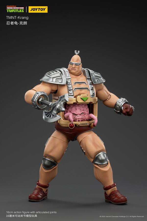 TEENAGE MUTANT TURTLES | JOYTOY TMNT-Krang - 16cm action figure with articulated joints

© 2025 Viacom Overseas Holdings C.V. All Rights Reserved
