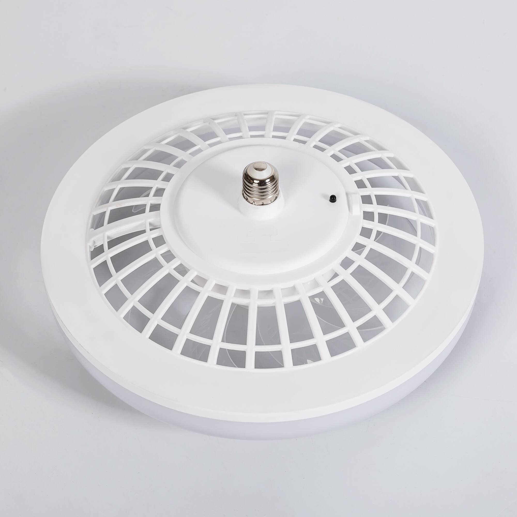 Alt View 9. Breezary - Breezary 13-Inch Multi-Directional Ceiling Fan, 3-Color Light, 7 ABS Blades, DC Motor, 6-Speed Remote & Memory Function - Matte White.