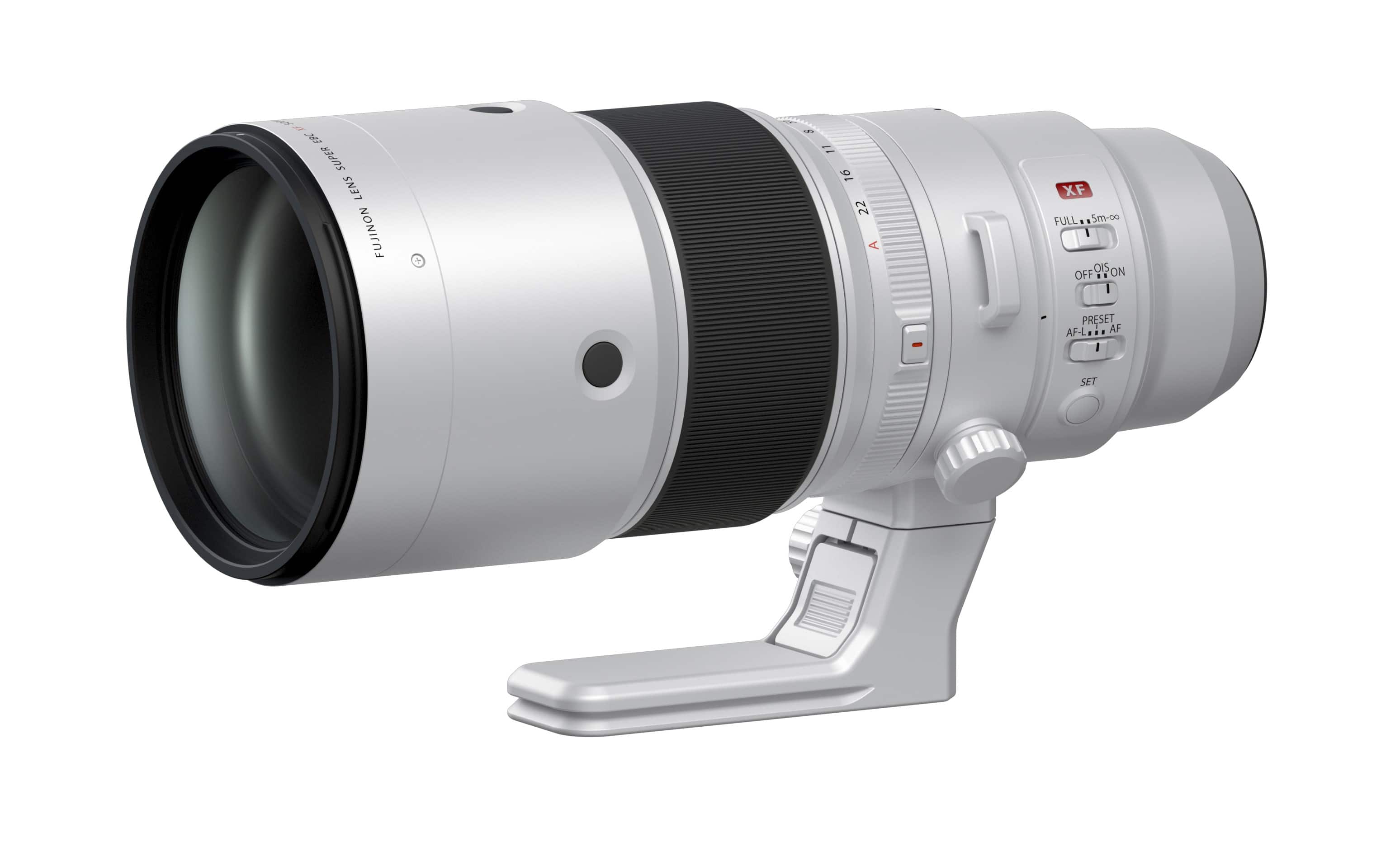 Fujifilm - XF500mmF5.6 R LM OIS WR Lens - White - Front_Zoom