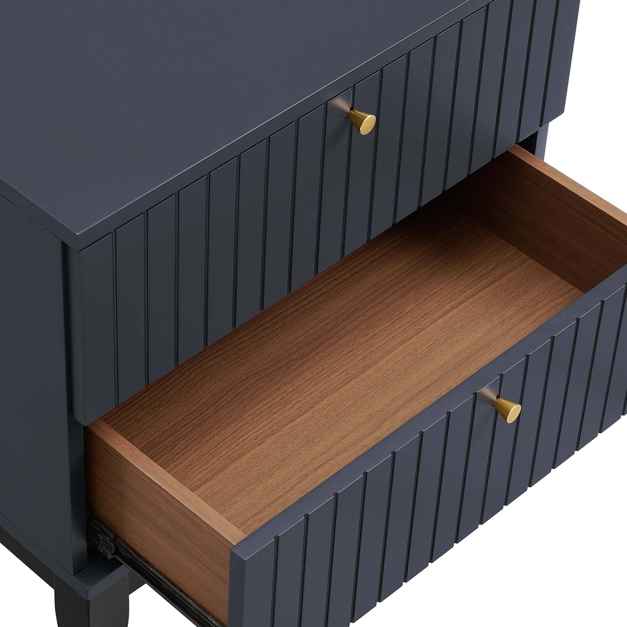 Alt View 3. Modway - Dakota Nightstand by Modway - Blue.