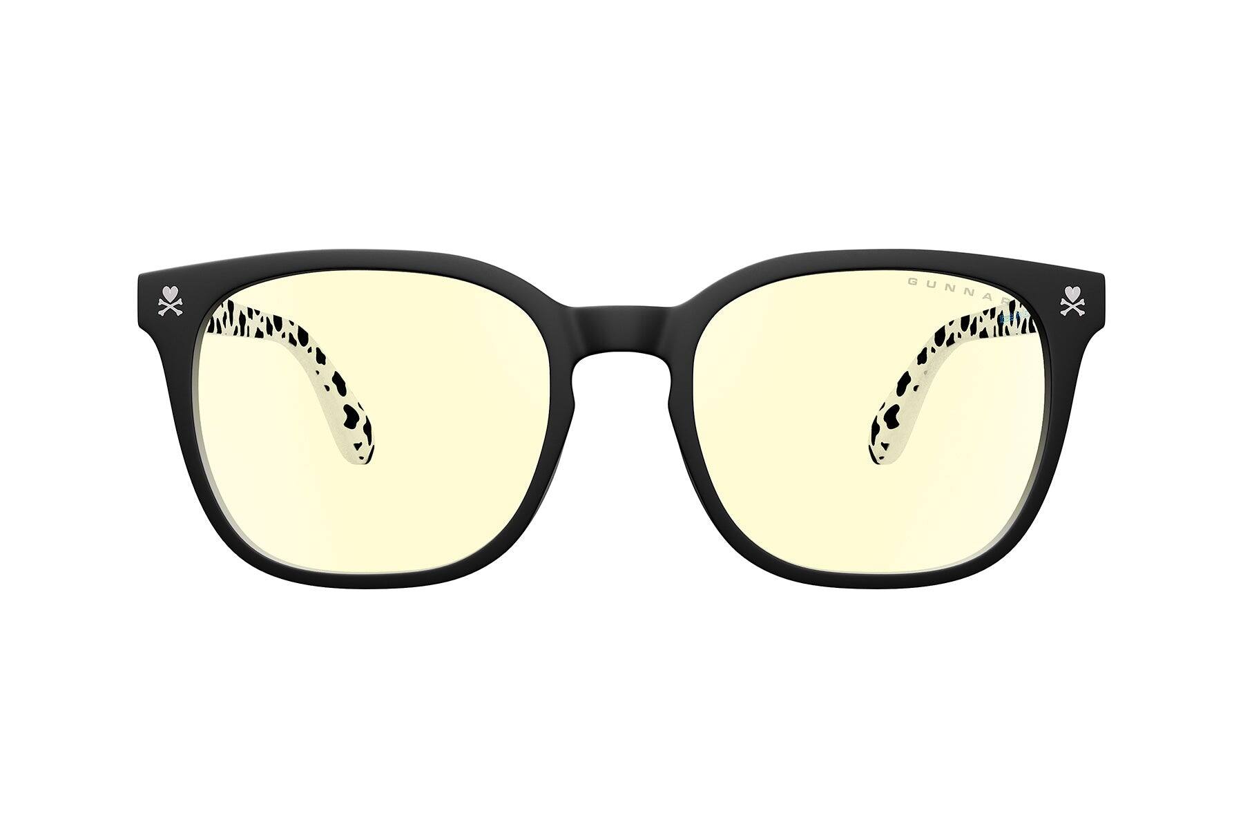 Alt View 4. GUNNAR - GUNNAR Computer Glasses  - tokidoki Mozzarella, Onyx Latte, Amber Lens - Blue Light Blocking, Relieve Dry Eye - Onyx/Latte.