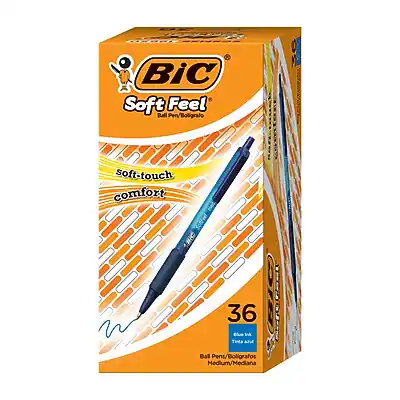 BIC Soft Feel
Ball Pen/Bolígrafo
Soft-touch comfort
36
Ball Pen/Bolígrafo Medium/Mediana