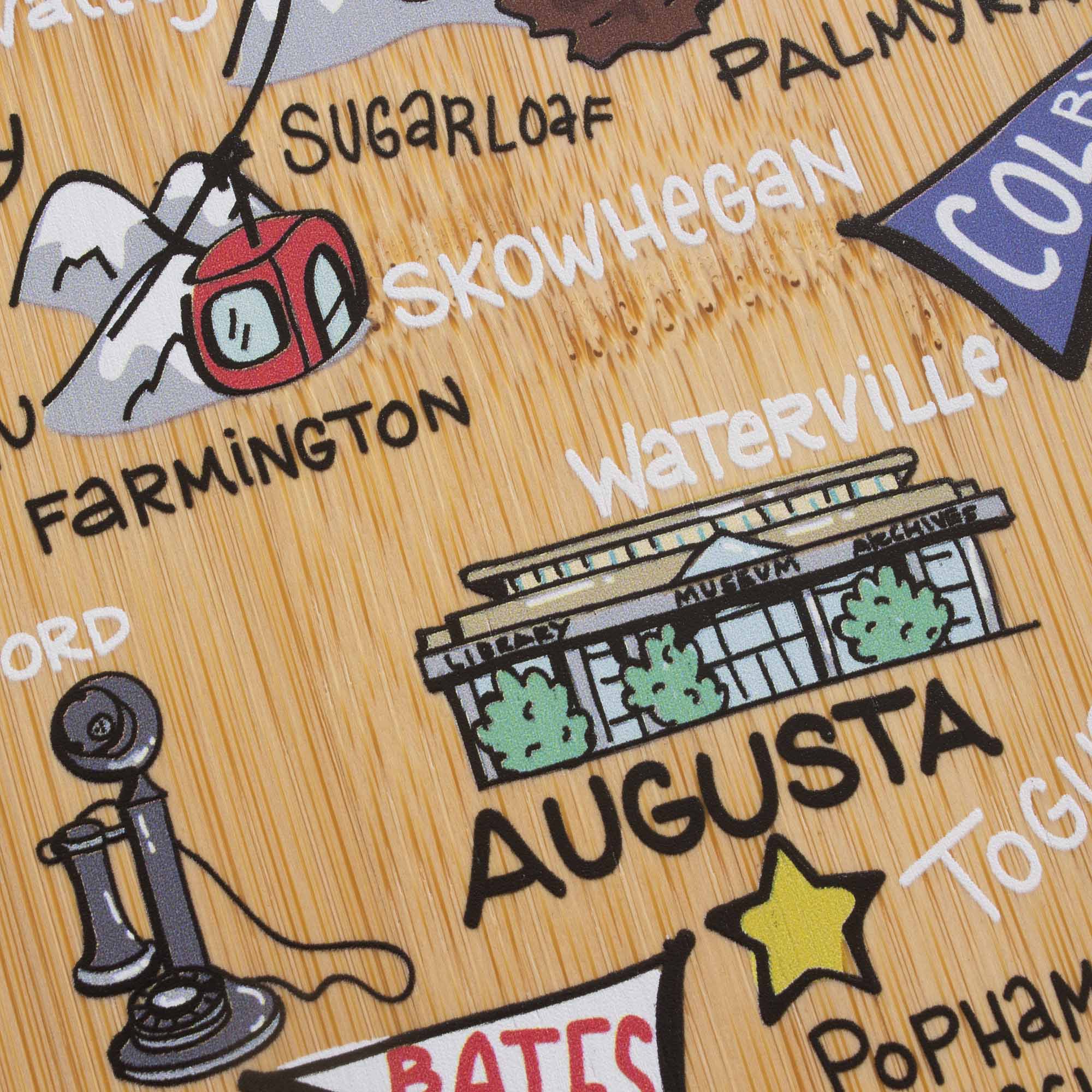 PALMYRA  
SUGARLOAF  
SKOWHEGAN  
FARMINGTON  
WATERVILLE  
AISCHINES MUSEUM  
ORD  
AUGUSTA  
TOG  
BATES  
POPHAM