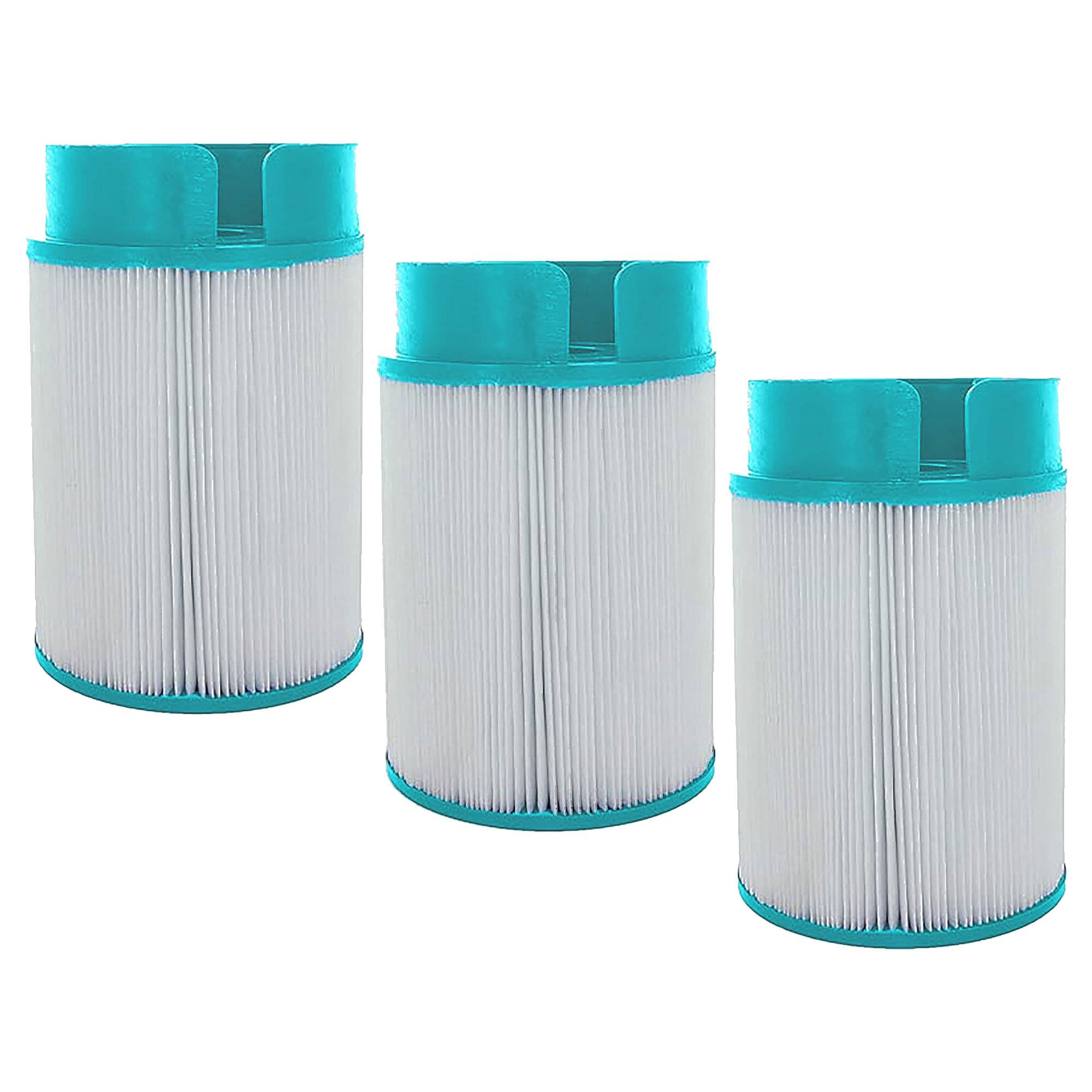 Front. Hurricane - Hurricane 3 Pack HF-SOFT09-01 Advanced Soft Tub Spa Filter Cartridge Replacement.