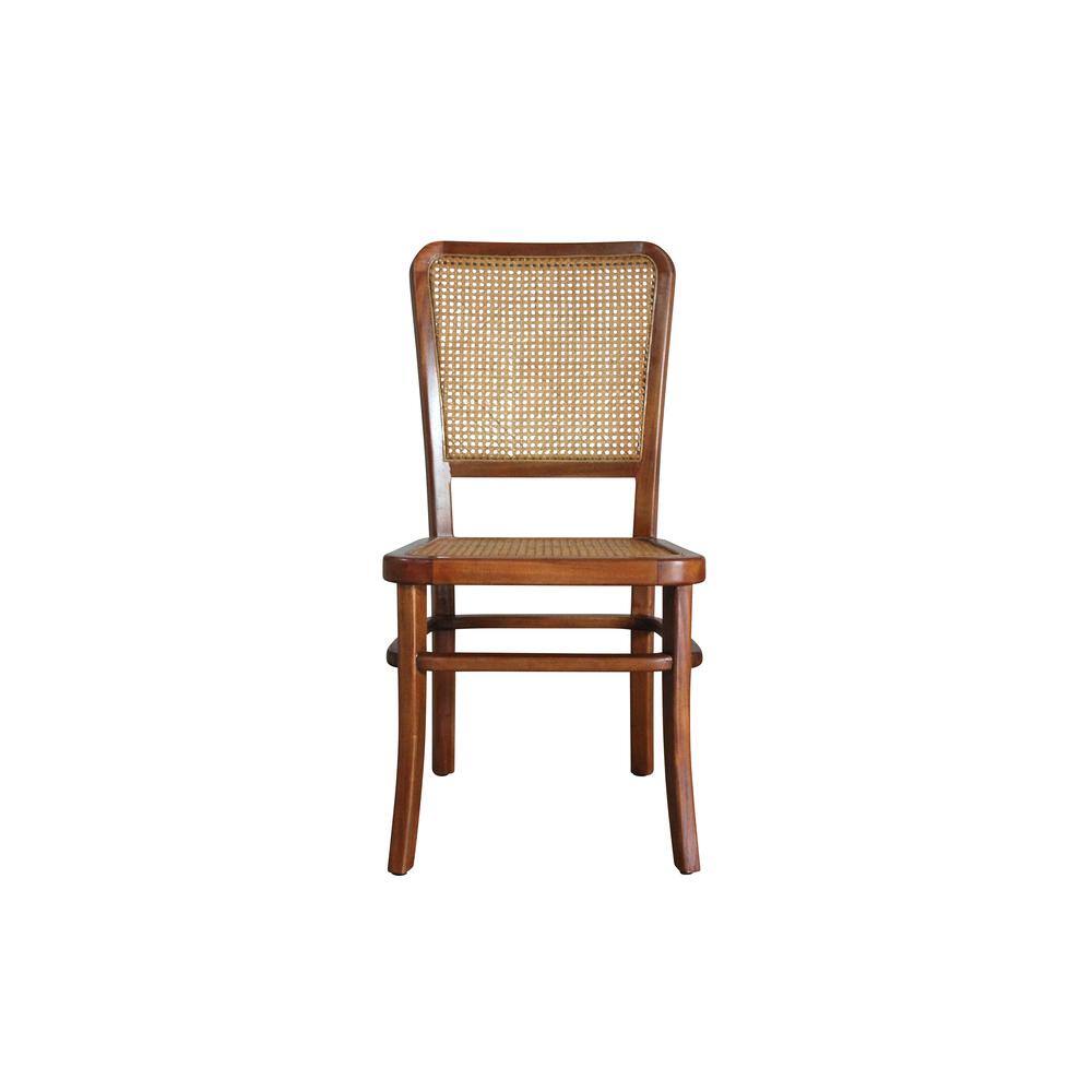 Alt View 1. Carolina Chair & Table - Grove Dining Chair - Set of 2 - Caramel - Natural - Brown.