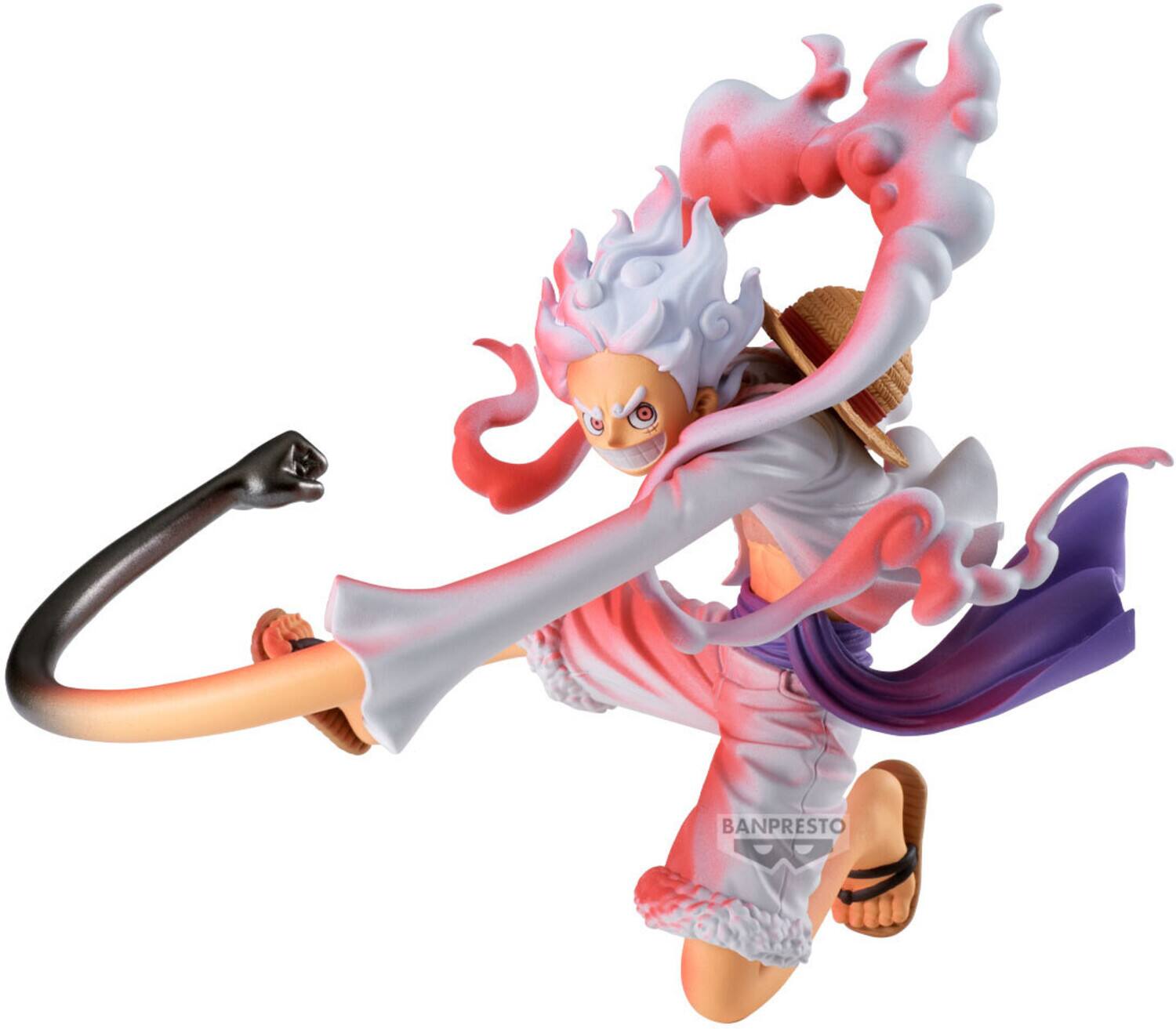 Banpresto - One Piece - Battle Record - Monkey D. Luffy Gear 5 Special Ver. Statue - COLLECTIBLES