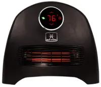 Heat Storm - Sahara 1500 Watt Portable Heater - Black - Front_Zoom