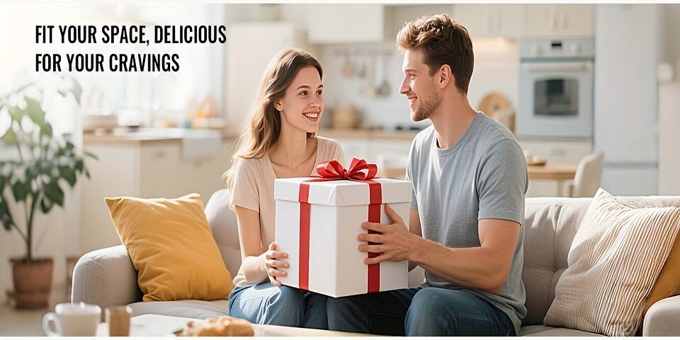 FIT YOUR SPACE, DELICIOUS FOR YOUR CRAVINGS