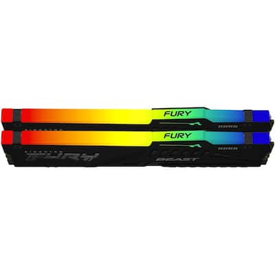 Kingston FURY Beast 64GB (2 x 32GB) DDR5 SDRAM Memory Kit For Kingston FURY Beast 64GB (2 x 32GB) DDR5 SDRAM Memory Kit For